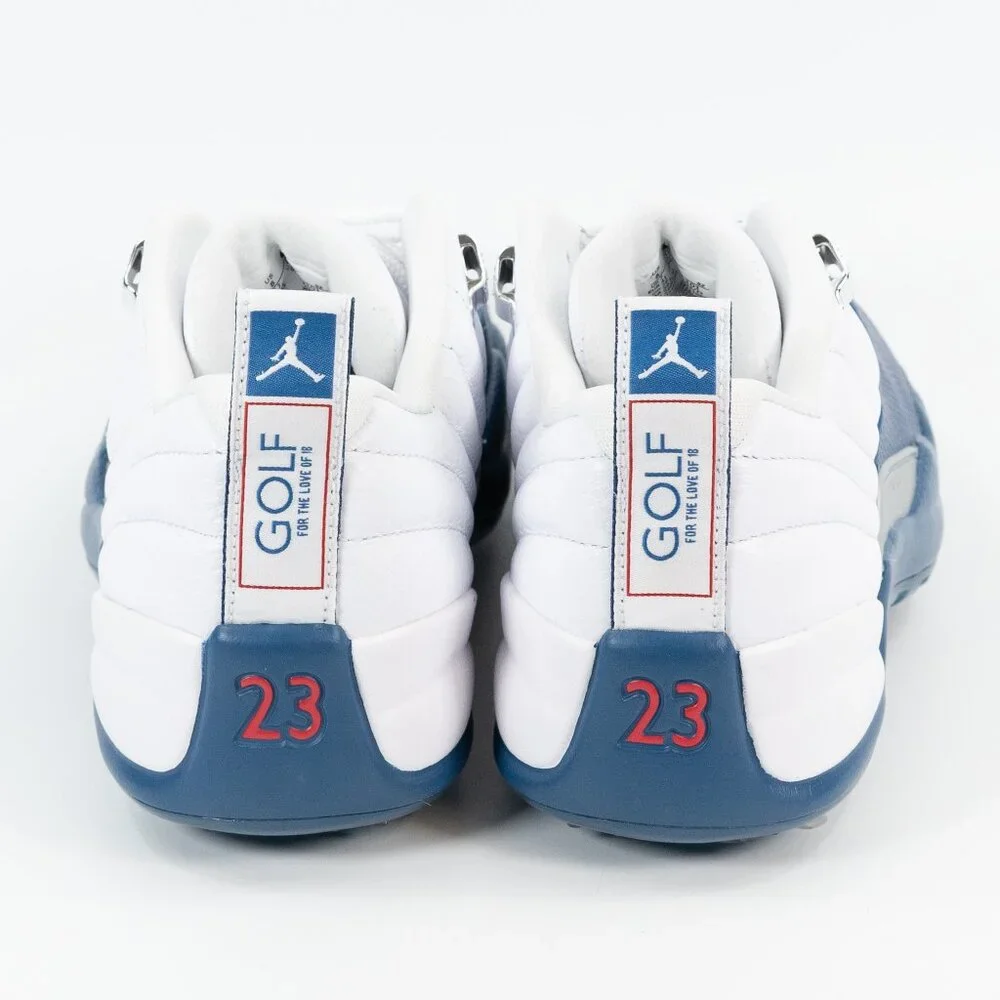 Air Jordan XII 12 Retro Low G 'French Blue' DH4120-101 Golf Cleats Multi Size